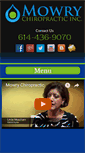 Mobile Screenshot of mowrychiropractic.com